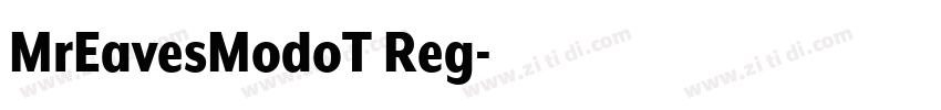 MrEavesModoT Reg字体转换